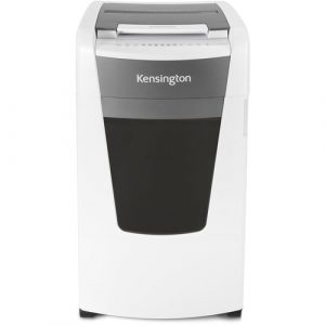 Kensington OfficeAssist Auto Feed Shredder A6000-HS Anti-Jam Micro Cut - Continuous Shredder - Micro Cut - 10 Per Pass - for shredding Paper, Staples, Paper Clip, Credit Card, - K52052AM