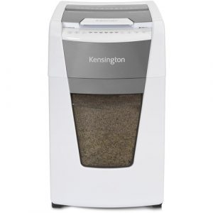 Kensington OfficeAssist Auto Feed Shredder A3000-HS Anti-Jam Micro Cut - Continuous Shredder - Micro Cut - 8 Per Pass - for shredding Paper, Staples, Paper Clip, Credit Card, - K52051AM