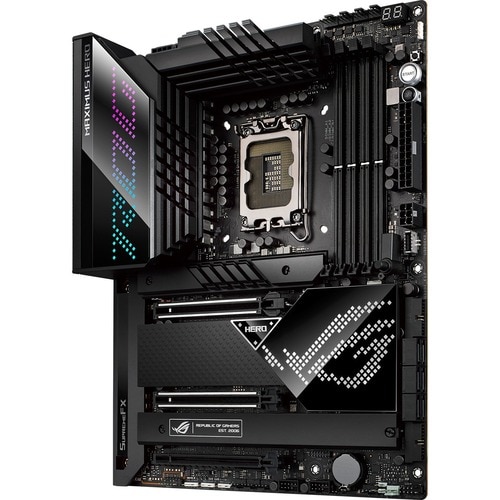 Asus ROG Maximus Z690 Hero Desktop Motherboard - Intel Z690 Chipset - Socket LGA-1700 - Intel Optane Memory Ready - ATX - Pentium Gold, Celeron, Core i5, Core - ROGMAXIMUSZ690HERO - Image 3