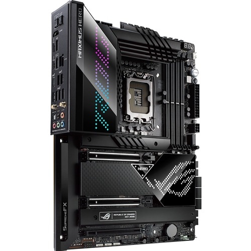 Asus ROG Maximus Z690 Hero Desktop Motherboard - Intel Z690 Chipset - Socket LGA-1700 - Intel Optane Memory Ready - ATX - Pentium Gold, Celeron, Core i5, Core - ROGMAXIMUSZ690HERO - Image 4