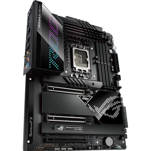 Asus ROG Maximus Z690 Hero Desktop Motherboard - Intel Z690 Chipset - Socket LGA-1700 - Intel Optane Memory Ready - ATX - Pentium Gold, Celeron, Core i5, Core - ROGMAXIMUSZ690HERO - Image 5