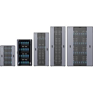 ZEBRA FLAT PACKED VERSION OF X-LARGE 5 SHELF CS-CAB-5XL-FLTPK-B-N