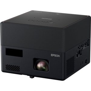 Epson EpiqVision Mini EF12 3LCD Projector - 16:9 - Portable - Black - Refurbished - High Dynamic Range (HDR) - 1920 x 1080 - Front - 20000 Hour - V11HA14020-N