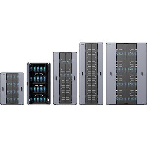 ZEBRA ASSEMBLED VERSION OF MIDI 3SHELF INCLS CC6000 IEC CABLES CS-CAB-3-AS-B-C6-N