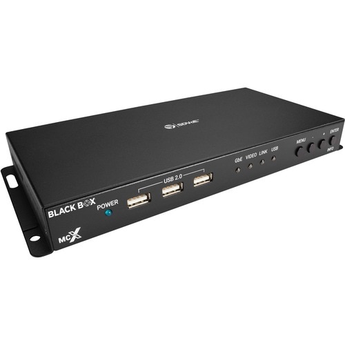 Black Box MCX G2 HDMI Decoder - 4K60, Copper - Functions: Video Decoding, Video Switcher - 4096 x 2160 - 4K - Network (RJ-45) - USB - Audio - MCXG2DC01 - Image 3