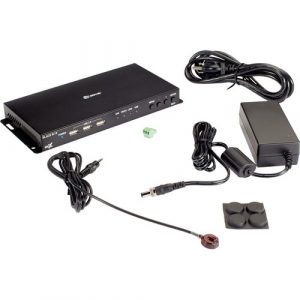 Black Box MCX G2 HDMI Decoder - 4K60, Fiber - Functions: Video Decoding, Video Switcher - 4096 x 2160 - 4K - Network (RJ-45) - USB - Audio - MCXG2DF01
