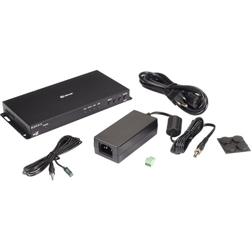 Black Box MCX G2 HDMI Single Encoder - 4K60, Fiber - Functions: Video Encoding, Video Switcher - HDMI, USB Type C - 4096 x 2160 - Network (RJ-45) - MCXG2EF01