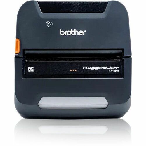 Brother RuggedJet RJ4230BL Mobile Direct Thermal Printer - Monochrome - Portable - Label/Receipt Print - USB - Serial - Bluetooth - Wireless LAN - Near Field Communication (NFC) - RJ4230BL-CP