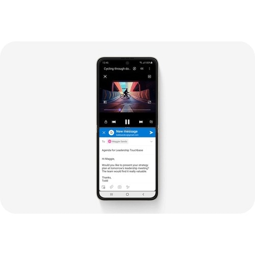 Samsung Galaxy Z Flip3 5G 128 GB Smartphone - 6.7" Flexible Folding Screen Super AMOLED Full HD Plus 1080 x 2640 - Octa-core (Kryo 680Single-core (1 Core) 2.84 - SM-F711UZKBXAA - Image 24