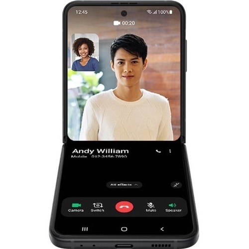 Samsung Galaxy Z Flip3 5G 128 GB Smartphone - 6.7" Flexible Folding Screen Super AMOLED Full HD Plus 1080 x 2640 - Octa-core (Kryo 680Single-core (1 Core) 2.84 - SM-F711UZKBXAA - Image 14