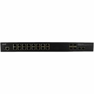 Lantronix MGDHRDPOE+SWT(16)10/100/1000B-T POE+(4)100/1000 SFP (2)1G/10G SFP+ SISPM1040-3166-L