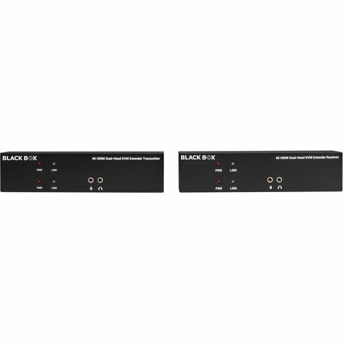 Black Box KVX HDMI Extender - 5 x USB - 2 x HDMI - 328.08 ft Extended Range - Metal Chassis KVXLCH-200 - KVXLCH-200 - Image 3