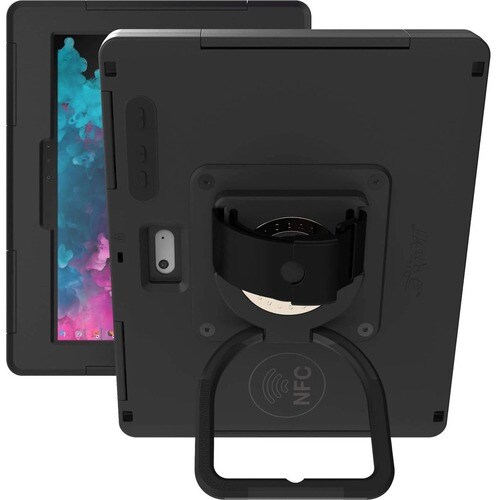 The Joy Factory aXtion Extreme MP Rugged Carrying Case Microsoft Surface Go 3 Tablet - Black - Water Proof, Shock Proof, Anti-slip, Dust Resistant, Weather Proof - Acrylonitrile - CWM417MP-NFC - Image 10