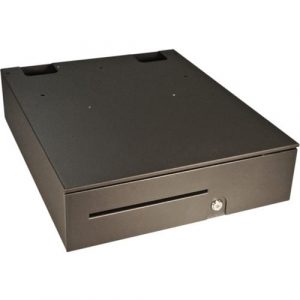 apg Series 100 Cash Drawer - 5 Bill - 5 Coin - Black - 4.9" Height x 16" Width x 16.8" Depth T490A-BL1616 - T490A-BL1616