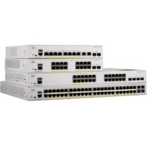 Cisco CATALYST 1000 24 PORT GE POE 4 X 10G SFP REMANUFACTURED C1000-24P-4X-L-RF