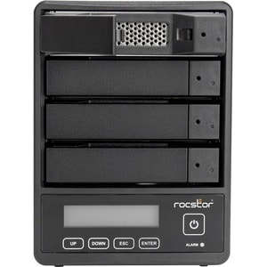 Rocstor 24TB 4X6TB ROCPRO U35 RAID USB 3.2 GEN 2 72K 5GBPS RAID 0/5/JBOD GP4404-01