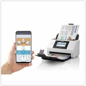 Epson DS-790WN Cordless Large Format ADF Scanner - 600 dpi Optical - 32-bit Color - 24-bit Grayscale - 45 ppm (Mono) - 45 ppm (Color) - PC Free - B11B265201 - Image 14