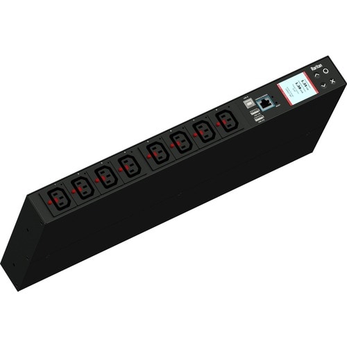 Raritan PX3-5190CXR-E2 (8) IEC320 C13 Locking PDU - IEC 60320 C20 (2P3W) - 8 x IEC 60320 C13 - 230 V - Network (RJ-45) PX3-5190CXR-E2 - PX3-5190CXR-E2