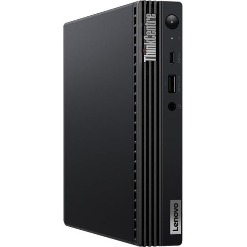 Lenovo ThinkCentre M70q Gen 3 11T3000KUS Desktop Computer - Intel Core i7 12th Gen i7-12700T - 16 GB - 1 TB SSD - Tiny - Black - Intel - 11T3000KUS