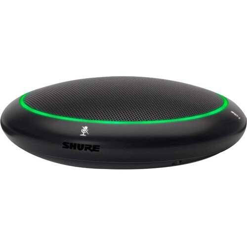 Shure Microflex MXA310 Wired Microphone - Black - 100 Hz to 20 kHz - Cardioid, Hyper-cardioid, Super-cardioid, Omni-directional, Bi-directional - Flush Mount, Table Mount - RJ-45 MXA310B - MXA310B