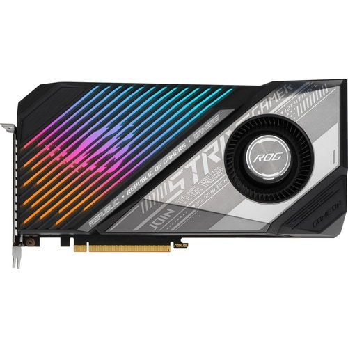 Asus ROG AMD Radeon RX 6900 XT Graphic Card - 16 GB GDDR6 - 7680 x 4320 - 2.13 GHz Game Clock - 2.37 GHz Boost Clock - - ROG-STRIX-LC-RX6900XT-O16G-GAMING - Image 2
