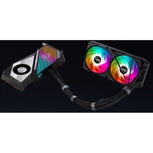Asus ROG AMD Radeon RX 6900 XT Graphic Card - 16 GB GDDR6 - 7680 x 4320 - 2.13 GHz Game Clock - 2.37 GHz Boost Clock - - ROG-STRIX-LC-RX6900XT-O16G-GAMING - Image 19