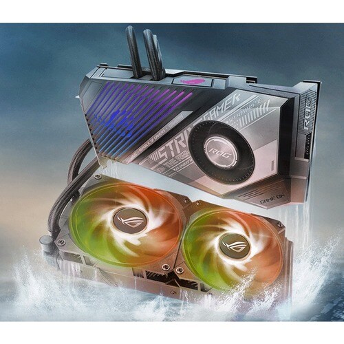 Asus ROG AMD Radeon RX 6900 XT Graphic Card - 16 GB GDDR6 - 7680 x 4320 - 2.13 GHz Game Clock - 2.37 GHz Boost Clock - - ROG-STRIX-LC-RX6900XT-O16G-GAMING - Image 20