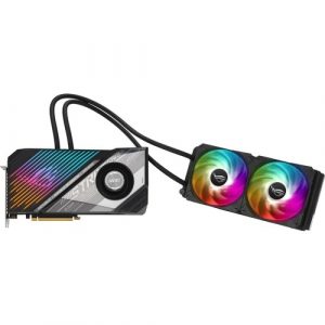 Asus ROG AMD Radeon RX 6900 XT Graphic Card - 16 GB GDDR6 - 7680 x 4320 - 2.13 GHz Game Clock - 2.37 GHz Boost Clock - - ROG-STRIX-LC-RX6900XT-O16G-GAMING