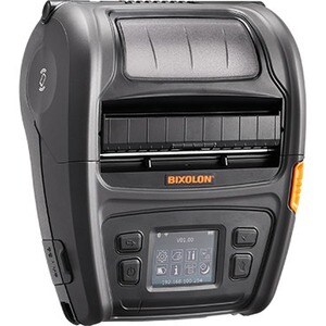 Bixolon XM7-40 Mobile Direct Thermal Printer - Monochrome - Label Print - USB - Serial - Wireless LAN - Battery Included - Black - LCD Display Screen - - XM7-40WK - Image 4