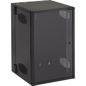 19U 2X-HNG 36X24X25 PLEXIDOOR M6 RAILS - WMD19-2425-PQU