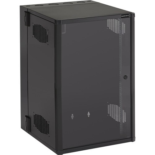 19U 2X-HNG 36X24X25 PLEXIDOOR M6 RAILS - WMD19-2425-PQU