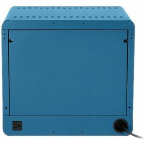 Bretford CUBE Micro Station - TVS10PAC - Up to 14" Screen Support - 10 Devices Supported - 16.50" Height x 18.20" Width x 17" Depth - Steel - - TVS10PAC-TT - Image 3