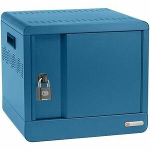 Bretford CUBE Micro Station - TVS10PAC - Up to 14" Screen Support - 10 Devices Supported - 16.50" Height x 18.20" Width x 17" Depth - Steel - - TVS10PAC-TT
