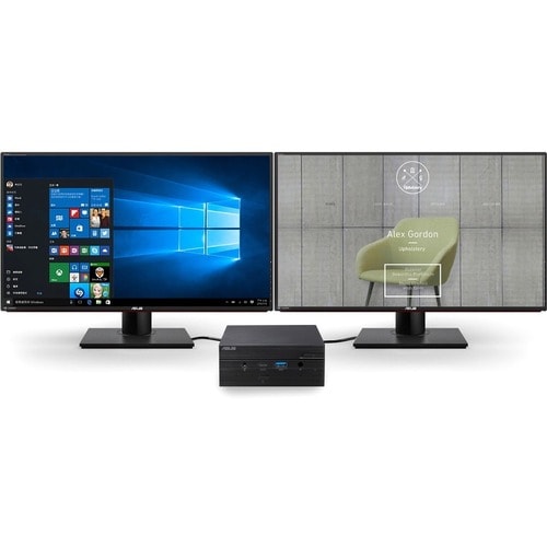 Asus PN62S-SYS715PXFD Desktop Computer - Intel Core i7 10th Gen i7-10710U - 16 GB - 512 GB SSD - Mini PC - Black - Intel Chip - Intel - PN62S-SYS715PXFD - Image 16