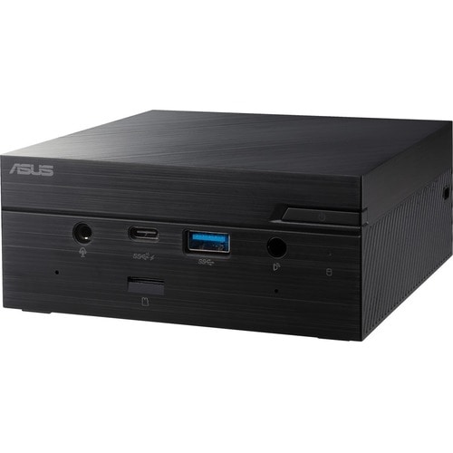 Asus PN62S-SYS715PXFD Desktop Computer - Intel Core i7 10th Gen i7-10710U - 16 GB - 512 GB SSD - Mini PC - Black - Intel Chip - Intel - PN62S-SYS715PXFD