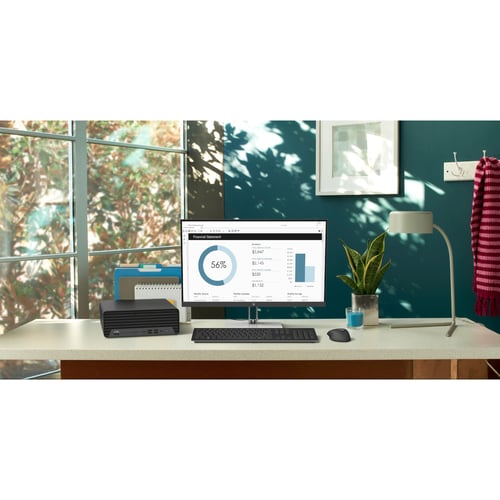 HP EliteDesk 805 G6 Desktop Computer - AMD 5350G - 8 GB - 256 GB SSD - Small Form Factor - AMD PRO 565 Chip - AMD Radeon - 6D532US#ABA - Image 7