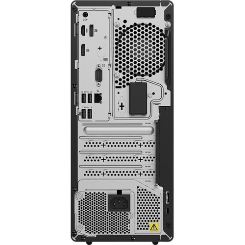 Lenovo ThinkCentre M80t Gen 3 11TE000DUS Desktop Computer - Intel Core i7 12th Gen i7-12700 - vPro Technology - 16 GB - 256 GB SSD - Tower - - 11TE000DUS - Image 3