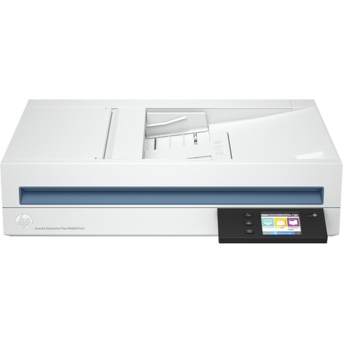HP Scanjet Enterprise Flow N6600 fnw1 Flatbed/ADF Scanner - 1200 dpi Optical - 48-bit Color - 8-bit Grayscale - 50 ppm (Mono) - 50 ppm (Color) - Duplex - 20G08A#BGJ - Image 2