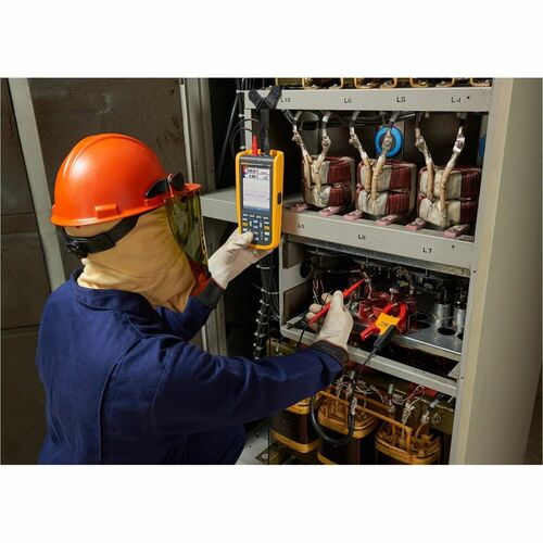 Fluke 120B Series Industrial ScopeMeter handheld Oscilloscopes - TFT - USB - Wireless LAN - Battery Included - Battery Rechargeable - Lithium Ion (Li-Ion) FLUKE-123B/NA - FLUKE-123B/NA - Image 2