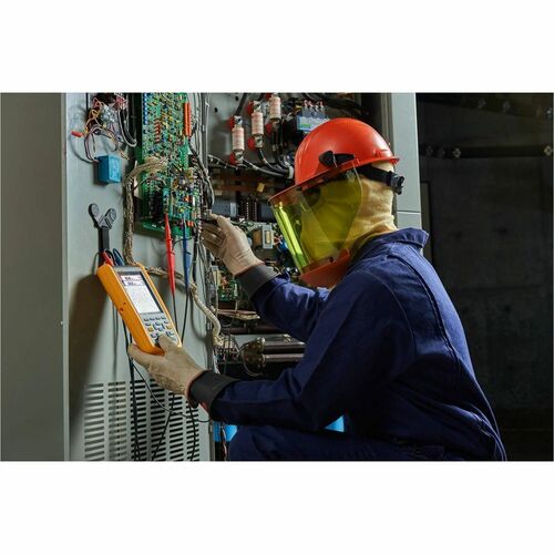 Fluke 120B Series Industrial ScopeMeter handheld Oscilloscopes - TFT - USB - Wireless LAN - Battery Included - Battery Rechargeable - Lithium Ion (Li-Ion) FLUKE-123B/NA - FLUKE-123B/NA - Image 3