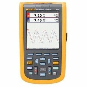 Fluke 120B Series Industrial ScopeMeter handheld Oscilloscopes - TFT - USB - Wireless LAN - Battery Included - Battery Rechargeable - Lithium Ion (Li-Ion) FLUKE-123B/NA - FLUKE-123B/NA