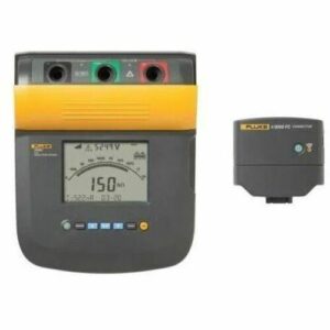 Fluke 10KV INSULATION TESTER MAIN UNIT TESTLEAD LINECORD HEAVY DUTY A FLUKE-1555