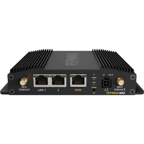 Pepwave BR1 Pro 5G Wi-Fi 6 IEEE 802.11ax 1 SIM Ethernet, Cellular Modem/Wireless Router - 5G - LTE - Dual Band - 2.40 GHz ISM Band - 5 - MAX-BR1-PRO-5GH-T-PRM - Image 2