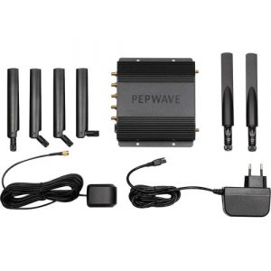 Pepwave BR1 Pro 5G Wi-Fi 6 IEEE 802.11ax 1 SIM Ethernet, Cellular Modem/Wireless Router - 5G - LTE - Dual Band - 2.40 GHz ISM Band - 5 - MAX-BR1-PRO-5GH-T-PRM