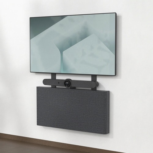 AV CREDENZA 4U-BLACK GREY - H735-BG - Image 4