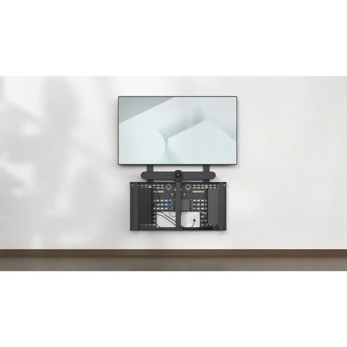 AV CREDENZA 4U-BLACK GREY - H735-BG - Image 5