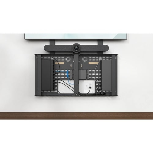 AV CREDENZA 4U-BLACK GREY - H735-BG - Image 10