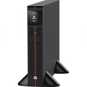Vertiv Edge UPS 1500VA 1350W 230V 2U Line Interactive AVR Tower/Rack Mount - Rotatable LCD Monitor | Sine Wave Output on Battery | 3 Programmable Outlets | Vertiv - EDGE-1500IRT2UXL