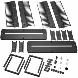 Eaton VERTICAL CABLE MANAGER DEEP FINGER DUCT SINGLE SIDED 12IN WIDE SRCABLEVRT12HD - Image 2