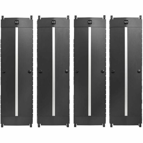 Eaton Tripp Lite Series High-Capacity Vertical Cable Manager - Deep Double Finger Duct with Cover, Double Sided, 12 in. Wide, Black, 7 ft. (2.2 m) - Finger Duct - SRCABLEVRT12HD2 - Image 3
